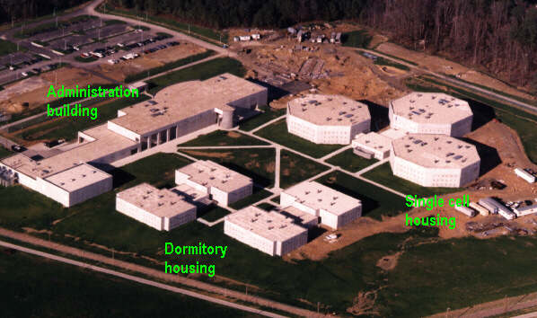 Aerial photo of Polk Youth Institution