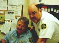Sgt. Roger Moore and Lt. Bill Doak