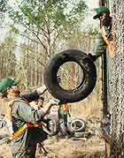 Tire dump cleanup