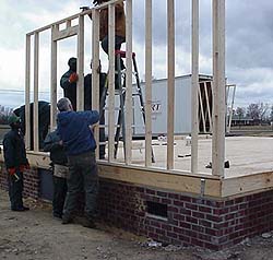 Inmates frame house in Grifton