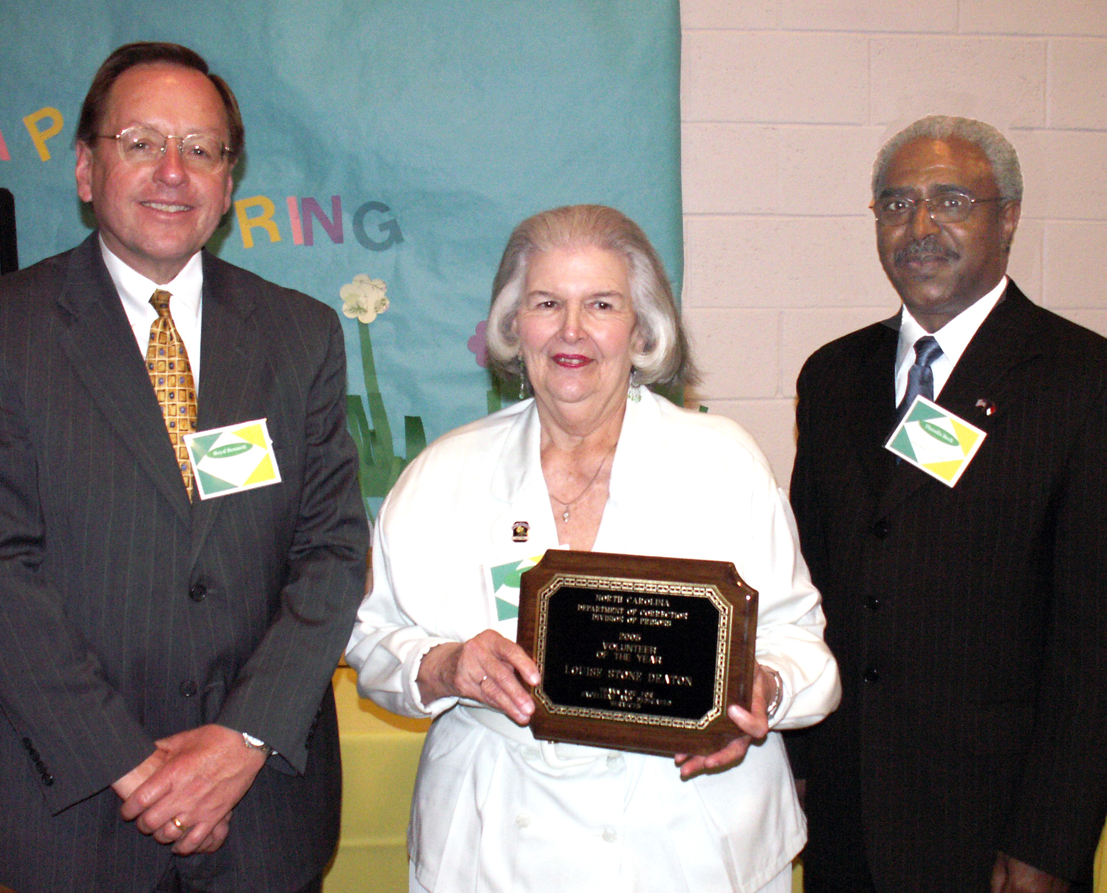 Volunteer of the Year Winner