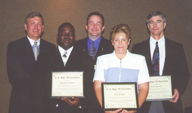 Division of Community Corrections Honorees