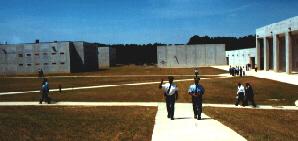 Court yard at Polk Youth Institution