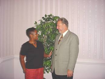 Nicole Sullivan and Steve Swisher