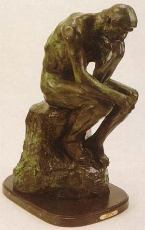 picture of the thinker statue
